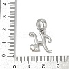 Brass European Dangle Charms LS-KK-Z097-01H-GP-3