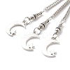Tibetan Style Alloy Curb Chain Tassel Big Pendants FIND-I025-01C-3