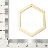 Brass Pendants KK-R223-22G-3
