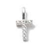 925 Sterling Silver with Cubic Zirconia Charms STER-Q004-01T-S-1