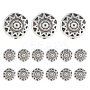 60Pcs Tibetan Style Alloy Beads TIBE-DC0001-03-1