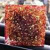 Orgonite Pyramids with Natural Red Jasper PW-WG59452-01-4