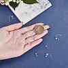 20Pcs 2 Color Brass Earring Hooks JX502A-3