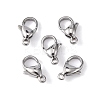 Tarnish Resistant 304 Stainless Steel Lobster Claw Clasps LS-X-STAS-M262-01-12mm-3