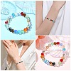 200Pcs 13 Colors Transparent Electroplate Glass Beads Strands EGLA-CJ0001-25-7