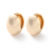 Rack Plating Oval Brass Hoop Earrings Long-Lasting Plated EJEW-S241-01G-1