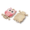 Painted Alloy Pendants PALLOY-YW0001-67-2