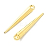 Tibetan Style Alloy Spike Pendants X-TIBEP-A16461-G-NR-2