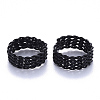 Electrophoresis Iron Twisted Hair Coil Dreadlock Beads IFIN-S696-111-2