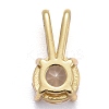 Brass Micro Pave Cubic Zirconia Pendants KK-P192-04-G06-2