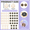 52Pcs 2 Colors Alloy Enamel Pendants ENAM-TA0002-97B-4