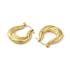 304 Stainless Steel Hoop Earrings for Women EJEW-B054-16G-2