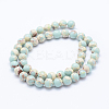 Synthetic Imperial Jasper Beads Strands X-G-F531-4mm-H03-2