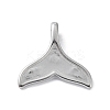 Non-Tarnish 304 Stainless Steel Pendant Cabochon Settings STAS-I202-13P-1