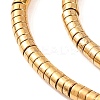 Electroplated Synthetic Non-magnetic Hematite Beads Strands G-H027-G01-01-4