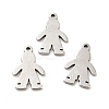 Non-Tarnish 201 Stainless Steel Pendants STAS-H172-05P-2