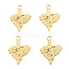 Ion Plating(IP) 201 Stainless Steel Pendant Rhinestone Settings STAS-N098-245LG-2
