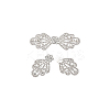 2Sets Alloy Interlocking Clasps FIND-BC0013-45B-7