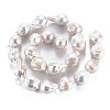Natural Baroque Pearl Keshi Pearl Beads Strands PEAR-S019-05B-3
