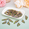 Transparent Resin Wing Pendants Set X-RESI-TAC0021-01A-4