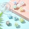 10Pcs 10 Colors Resin Beads RESI-FS0002-24A-7