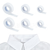  6 Rolls 3 Style Non-Woven Fabric Disposable Sweat Pad Tapes AJEW-NB0005-45-1