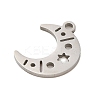 Non-Tarnish 304 Stainless Steel Pendants LS-STAS-S123-03P-04-2
