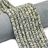 Natural Dalmatian Jasper Beads Strands G-P575-B03-6x1mm-1