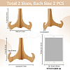 Bamboo Display Easels for Photo Frame ODIS-WH0061-94-2