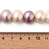 Shell Pearl Beads Strands BSHE-F013-01P-4