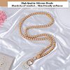Silicone Beaded ID Card Neck Straps NJEW-SW00025-02-3
