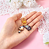 1Pc Alloy Enamel Pendant Decorations HJEW-TA0001-25-5