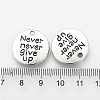 Tibetan Style Alloy Pendants TIBEP-Q078-20AS-RS-3