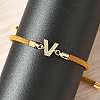 Adjustable Nylon Cord Bracelets BJEW-C096-01G-22-3
