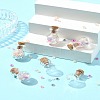 8Pcs Mini High Borosilicate Glass Bottle Bead Containers BOTT-FS0001-01-10