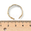 304 Stainless Steel Double Color Cuff Rings RJEW-S635-01GP-D-5