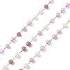 Handmade Glass Beaded Chains CHS-P016-46G-05-1