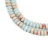 Synthetic Shoushan Stone Beads Strands G-K343-C29-01-3