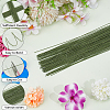 100Pcs Iron Covered with Paper Wire Twist Ties AJEW-SP0003-70A-5