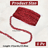 25 Yards Polyester Filigree Sparkle Tinsel Hanging Garland DIY-CY0001-97A-2