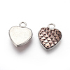 304 Stainless Steel Pendants STAS-F184-B04-2