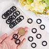 30Pcs Zinc Alloy Spring Gate Rings FIND-SP0001-40-3
