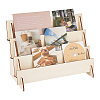 3-Tier Assembled Wood Organizer Display Risers ODIS-WH0002-84-1