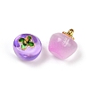 Spray Painted Glass Pendants LAMP-C017-01-2