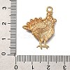 Thanksgiving Day Theme Rack Plating Alloy Enamel Pendants ENAM-S021-05G-A-3