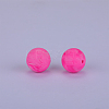 Round Silicone Focal Beads SI-JX0046A-124-2