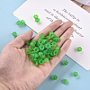 Transparent Acrylic Beads Caps PL543-9-6