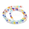 Glass Beads Strands EGLA-A034-M4mm-46-5