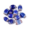 Handmade Millefiori Glass Barrel Beads LS-LA-N002-05A-1