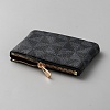 Mini Triangle Print PU Leather Coin Purse with Golden Tone Alloy Zipper AJEW-WH20080-45C-2